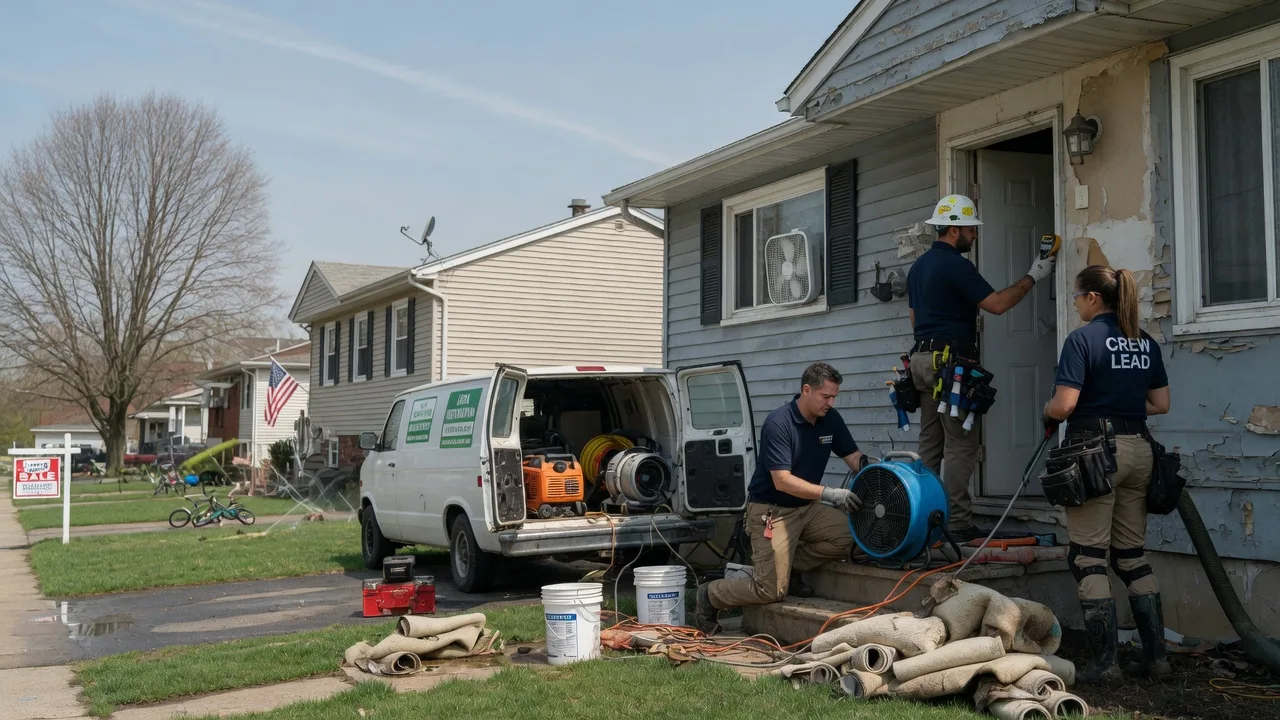 Flood Cleanup in Jerico Springs, MO near me